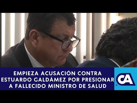 Empieza acusación contra exdiputado Estuardo Galdámez en caso Asalto al Ministerio de Salud