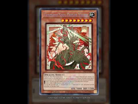 Vanquish Soul Caesar Valius strikes, like the lightning around it, and lights up this new artwork!