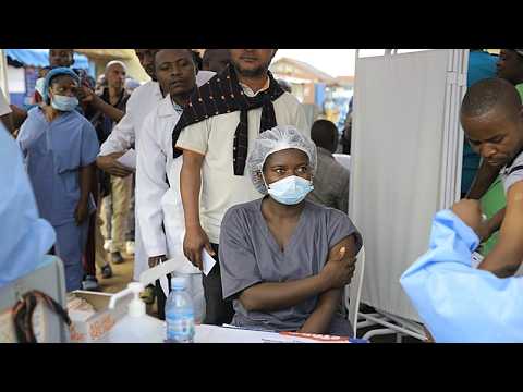 Frontline workers in DRC receive Ervebo vaccine amid growing Ebola outbreak