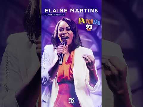 Claro que você já sabe que a Elaine Martins está confirmadíssima no #Louvorzão2025 🤩