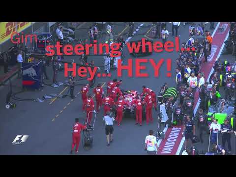 Raikkonen And His Steering Wheel | F1 Best Team Radio 2017