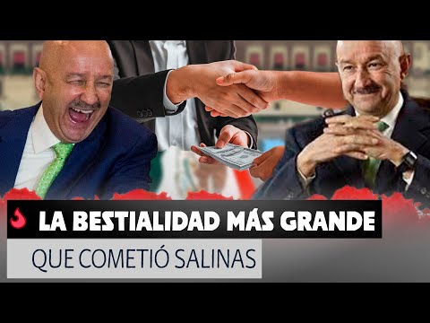 Este fue la bestialidad más grande que cometió Carlos salinas.