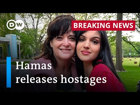 Israel-Hamas war: Two US hostages released by Hamas | DW News