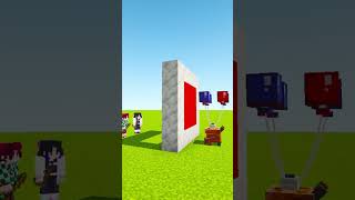 炭治郎としのぶの風船割らない対決  #マイクラ #マインクラフト #ぱちしゅう