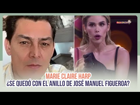 Marie Clair Harp le devolvió el anillo a José Manuel Figueroa | MICHISMESITO