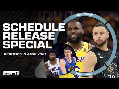 NBA SCHEDULE RELEASED  Breaking down Opening Week, Christmas Day games & more! | NBA Today video clip