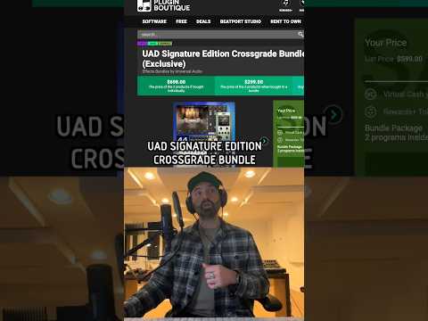 My Favorite Black Friday Plugins: UAD Signature Edition Crossgrade Bundle 🔥🤯 #shorts