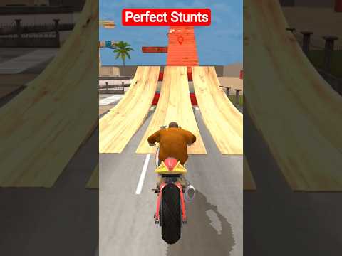 EXTREME BIKE WHEELIE STUNTS #shorts #gaming