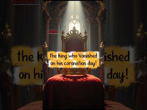 He Was About to Be Crowned… Then He Vanished #shorts #mystery #TheKingWhoVanished