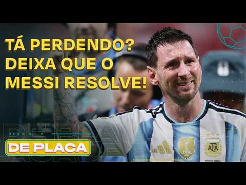 MESSI DESTRÓI E ARGENTINA SE CLASSIFICA; QUEM JOGOU MELHOR NAS OITAVAS? | De Placa 08/07/26
