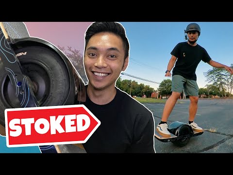 I FINALLY GOT A ONEWHEEL! - Learning How To Ride