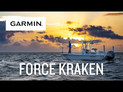 Garmin | Force Kraken | Moteur électrique 90" et 110"