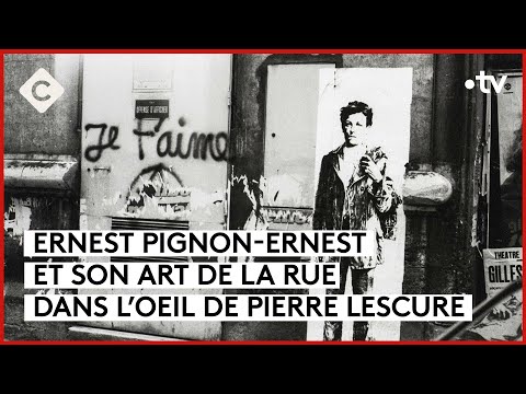 Les médailles d’or d’Ernest Pignon-Ernest - L’Oeil de Pierre - C à Vous - 29/04/2024