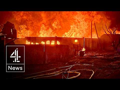 Ukraine war: on the scene of Russia’s record drone strikes