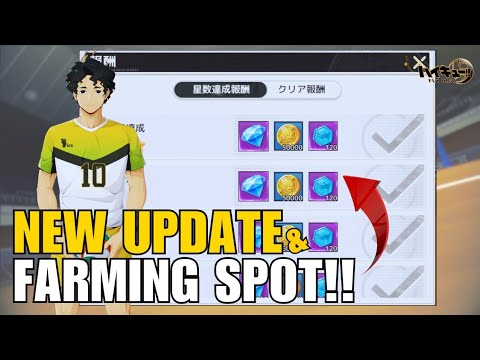 NEW UPDATE IS HERE : New Farming Spot, New Events, and More!! - HAIKYU!! FLY HIGH
