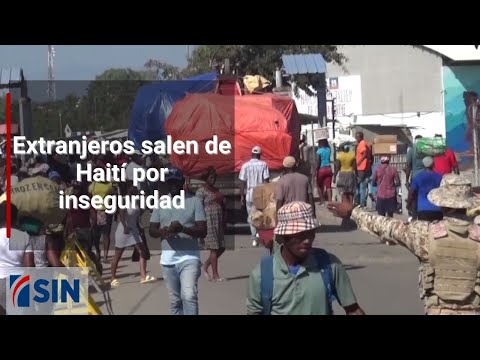 Extranjeros salen de Haití por  inseguridad