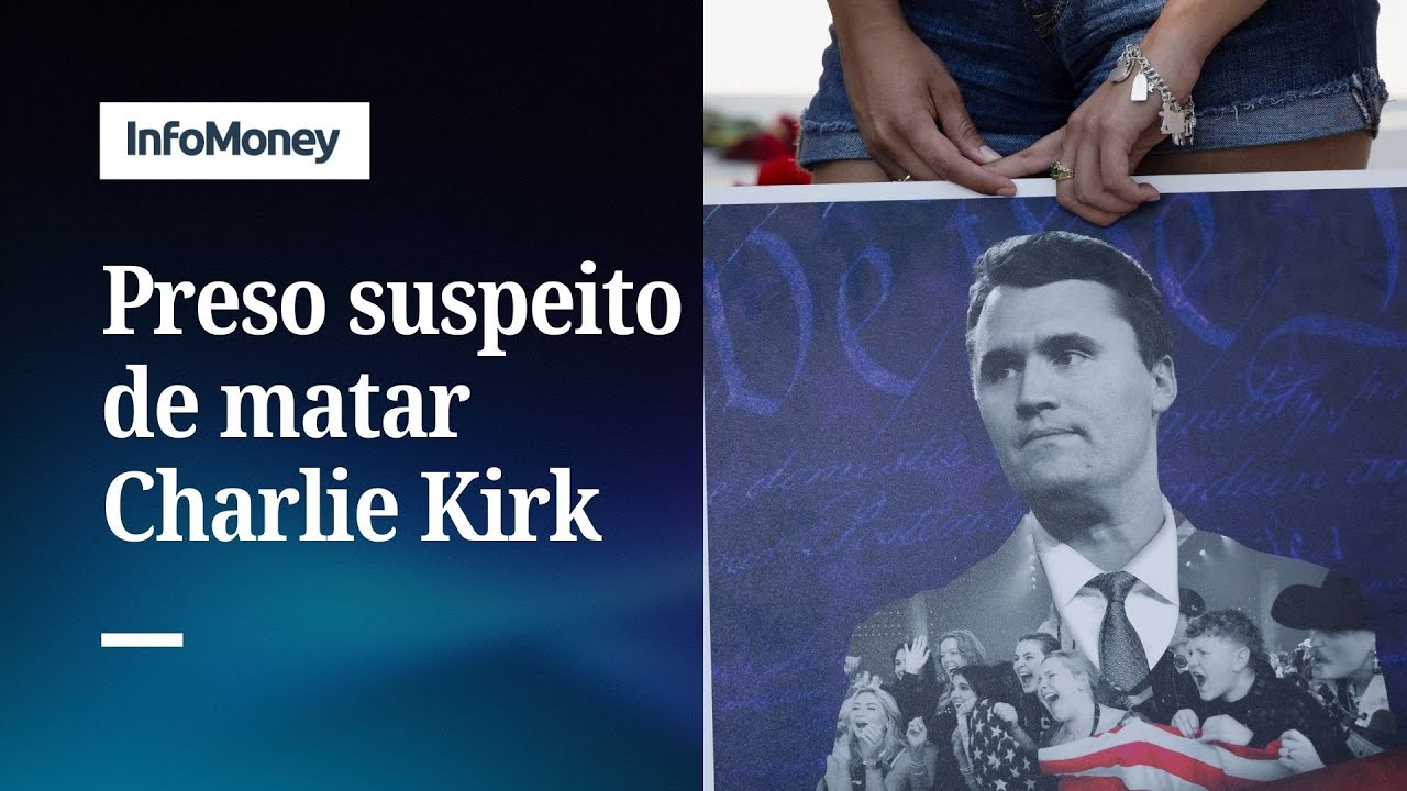 Charlie Kirk Trump diz que suspeito foi preso e defende pena de morte | InfoMoney News