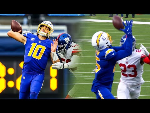 Every Angle Of Justin Herbert’s 65-Yard TD vs Giants | LA Chargers video clip