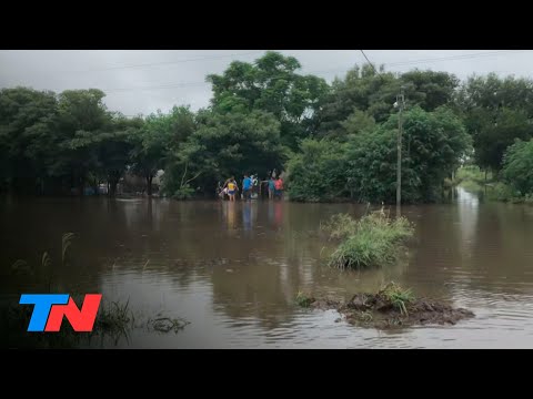 Tucumán bajo el agua: hay barrios enteros aislados por la inundación