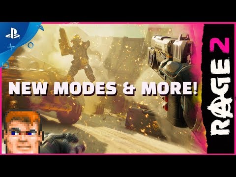 Rage 2 - Insanity Never Ends - New Modes & More | PS4