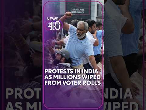 Protests in India as millions wiped from voter rolls