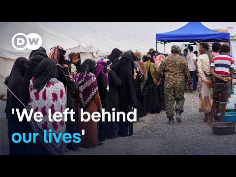 والآلاف الذين شردوا من تقدم هووثي يزيد من تفاقم الأزمة الإنسانية في اليمن