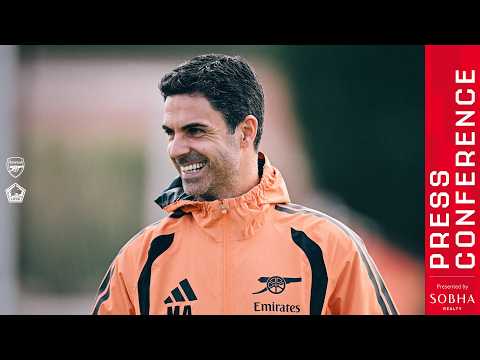 Press Conference | Mikel Arteta previews Lille | UEFA Champions League