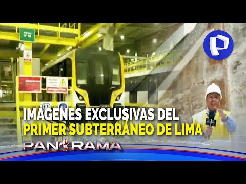 ¡Exclusivo! Sueños en tren: imágenes inéditas del primer subterráneo de Lima