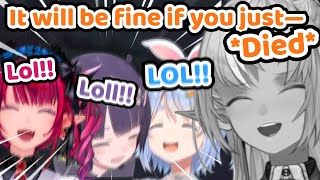 Irys Ina and Pekora Couldn't Stop Laughing at Flare's PERFECTLY TIMED 