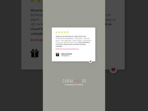 CanvaOS delivers results. But don't just take my word for it... #tutorial #canvatips #motivation