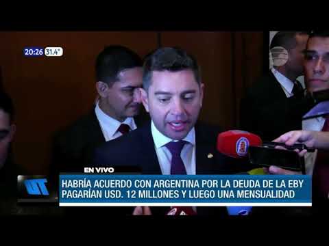 Habría acuerdo con Argentina por la deuda de Yacyreta
