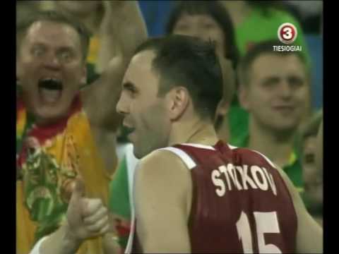 Video: Tikras Lietuvos krepšinio rinktinės fanas - demotyvuoja varžovą per atstumą