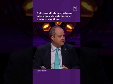 Reform & Labour clash over who people should vote for