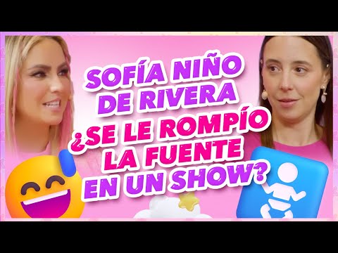 ¿Sofía Niño de Rivera se le rompío la fuente en un show?