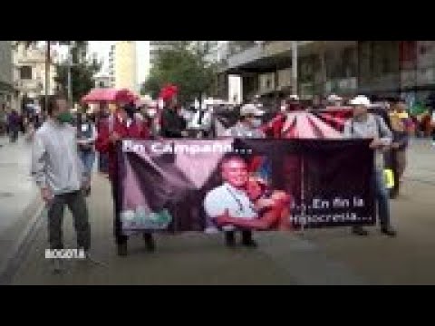 Colombia: Protestan por respuesta de gobierno a pandemia