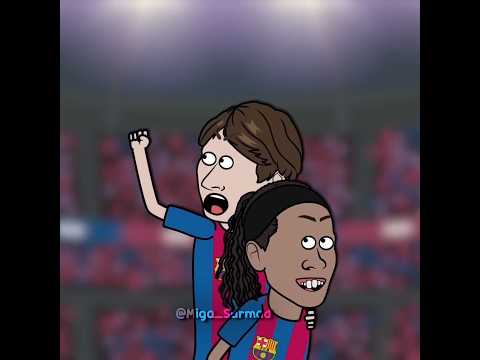 Messi &amp; Ronaldinho friendship #football #edit #footballedit #messi #ronaldinho #viralshorts #shorts