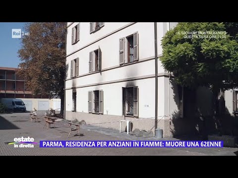 Residenza per anziani in fiamme: muore una 62enne - Estate in diretta 14/08/2023