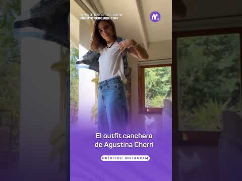 El outfit canchero de Agustina Cherri - Minuto Neuquén Show