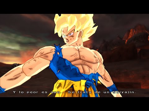Goku SSJ VS Freezer Modo Historia Dragon Ball Tenkaichi 3 4K Latino