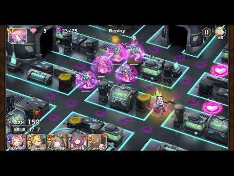 モンスター娘TD 開催!クリエイション・マルシェ EX3 初見攻略リプレイ