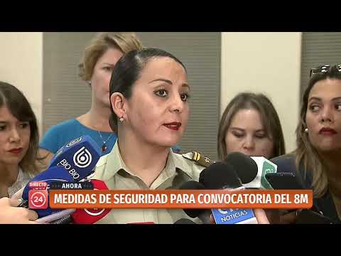 Carabineros y asistencia para 8M: Creemos que este año se va a duplicar y tal vez triplicar