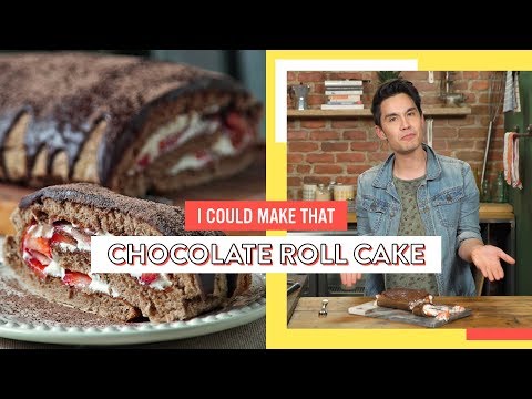 Sam Tsui Attempts To Make A Chocolate Roll Cake | I Could Make That