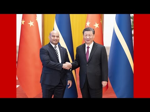 Xi Jinping se reúne con el presidente de Nauru