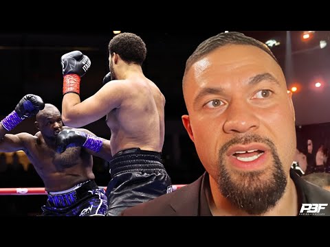 JOSEPH PARKER REACTS TO MOSES ITAUMA EXPLOSIVE FIRST ROUND KNOCKOUT OF DILLIAN WHYTE