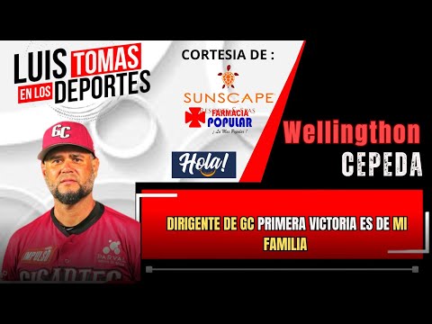 Wellingthon Cepeda ( Dirigente de GC) “ Está Primera Victoria es de Mi Familia “