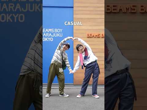 【🎬BEAMS CLIP】BEAMS BOYのアイテムを使った3つのスタイルで合流！#beams #ビームス #カジュアル #トラッド #ワーク