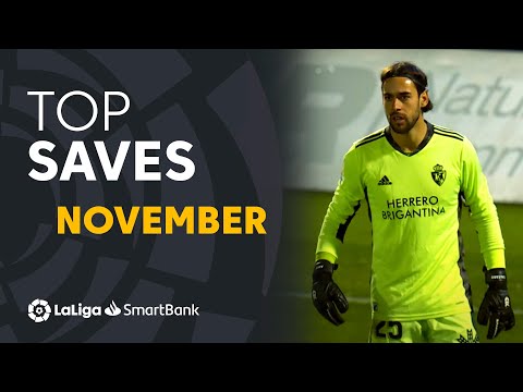 TOP Paradas Noviembre LaLiga SmartBank 2019/2020