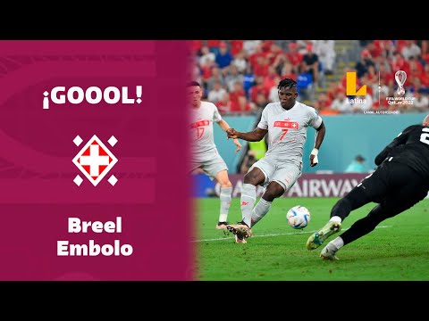¡IGUALADOS! Breel Embolo se hizo presente y puso el 2-2 para Suiza contra Serbia