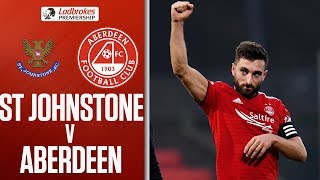 St. Johnstone 0-2 Aberdeen | Shinnie double extend hosts’ winless run | Ladbrokes Premiership