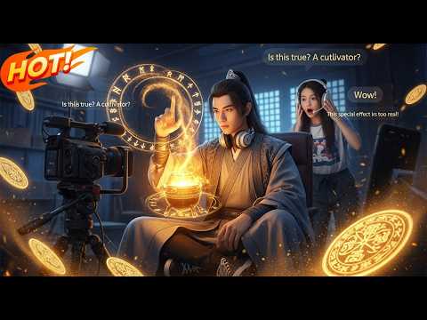 🪶 A Cultivation God Exposed by His Streamer Sister!? #FantasyComedy #LiveStreamDrama